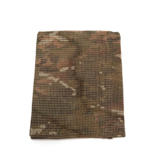 Tactical Camouflage Wrap for Outdoor Adventures - Oversized Cotton Design
