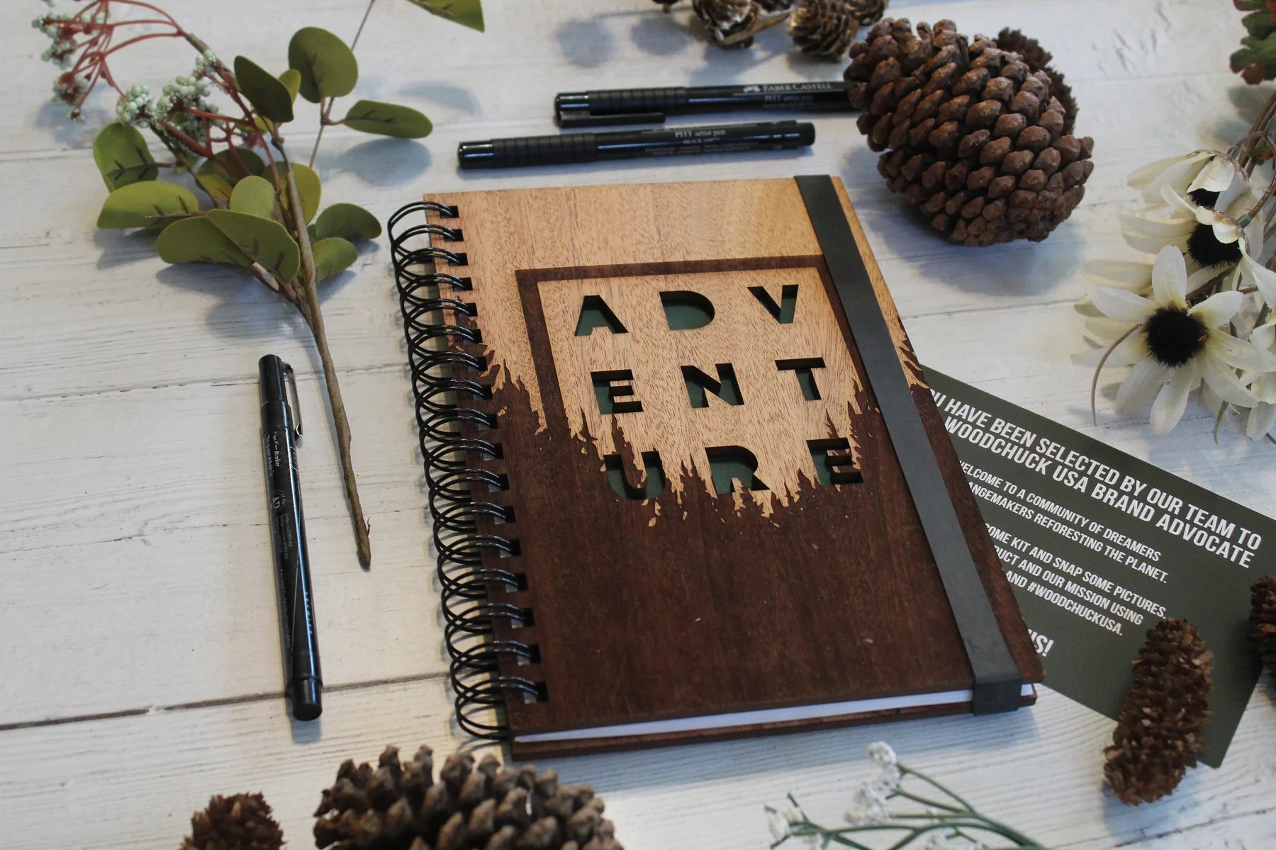 Woodchuck USA Adventure Spiral Journal