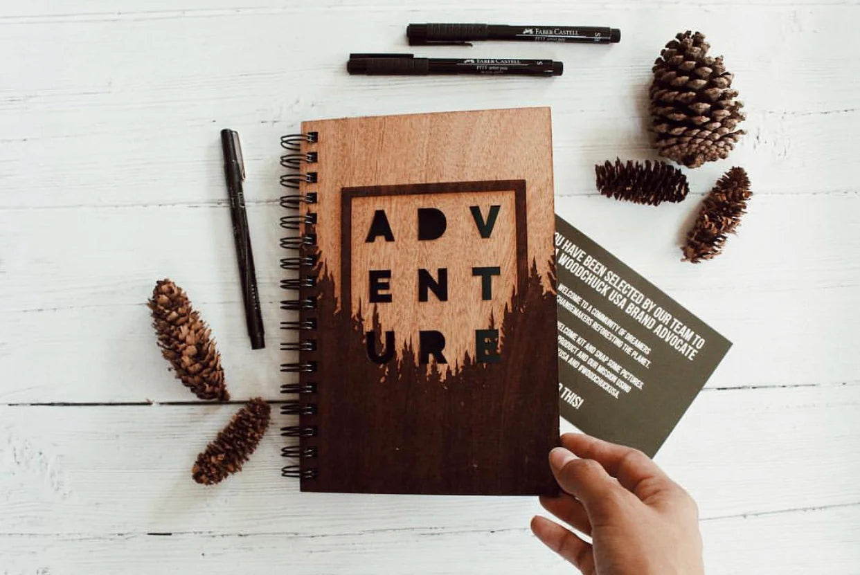 Woodchuck USA Adventure Spiral Journal