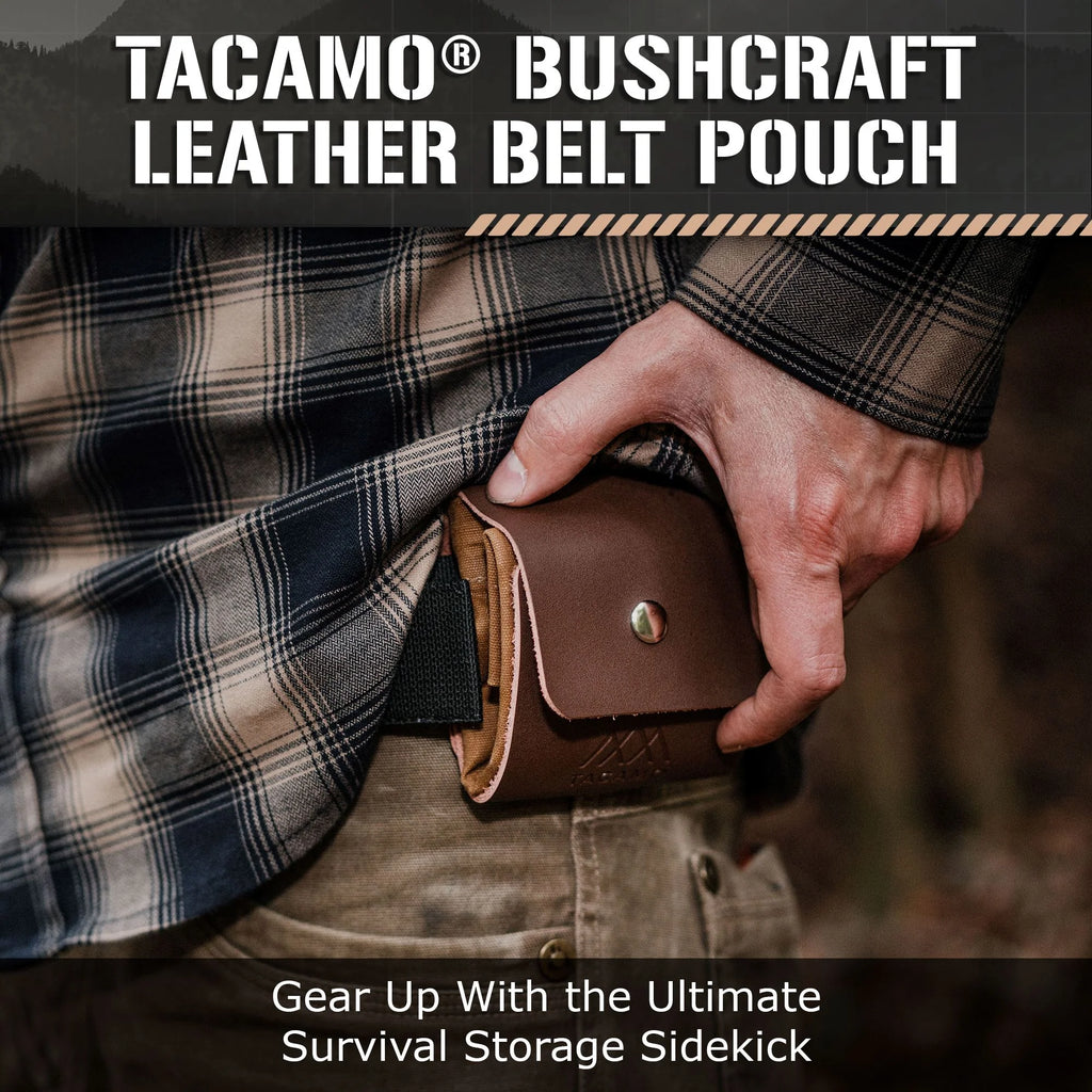 TITAN Waxed Canvas Foraging Pouch