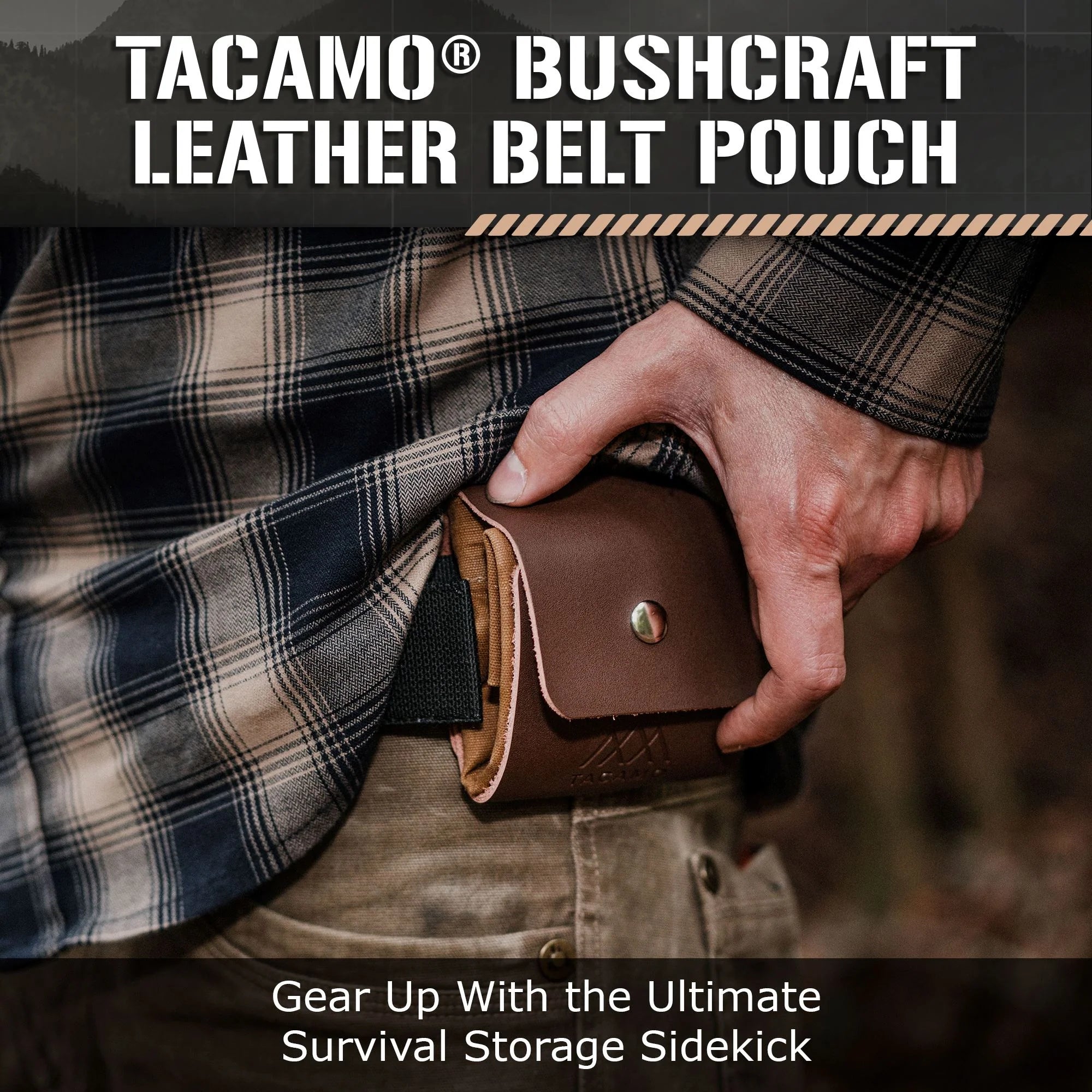TITAN Waxed Canvas Foraging Pouch