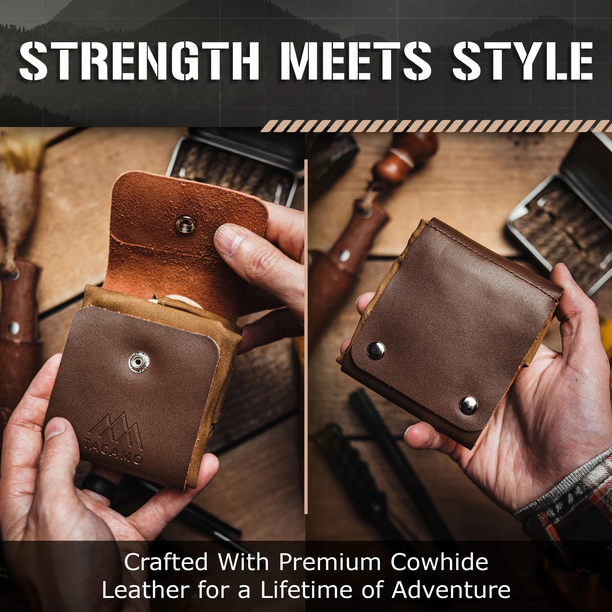 TITAN Waxed Canvas Foraging Pouch