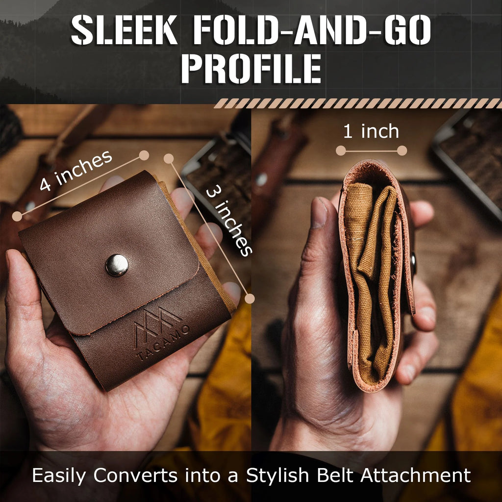 TITAN Waxed Canvas Foraging Pouch